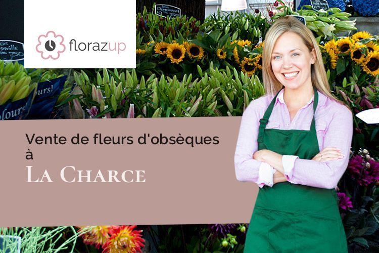 coupes de fleurs pour un décès à La Charce (Drôme/26470)
