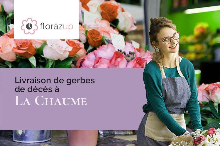 créations florales pour un deuil à La Chaume (Côte-d'Or/21520)