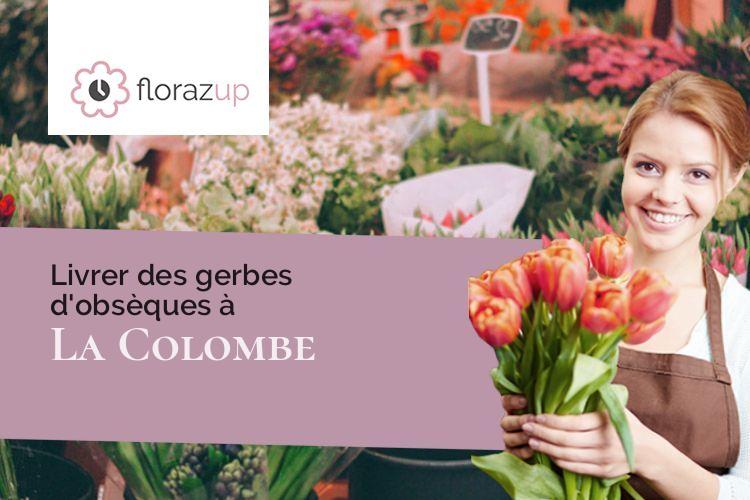 bouquets de fleurs pour des obsèques à La Colombe (Manche/50800)