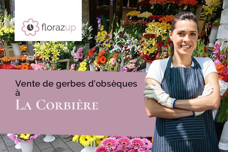 coeurs de fleurs pour un enterrement à La Corbière (Haute-Saône/70300)
