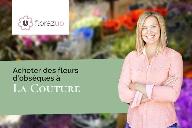 compositions florales pour des funérailles à La Couture (Vendée/85320)