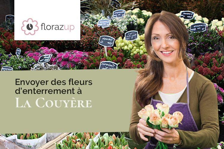 couronnes de fleurs pour un décès à La Couyère (Ille-et-Vilaine/35320)