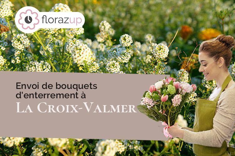gerbes de fleurs pour des obsèques à La Croix-Valmer (Var/83420)