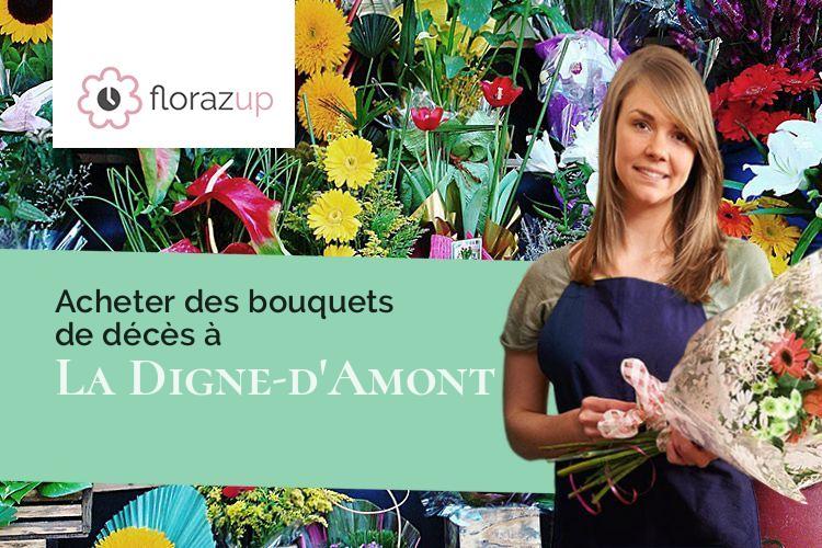 compositions florales pour une crémation à La Digne-d'Amont (Aude/11300)