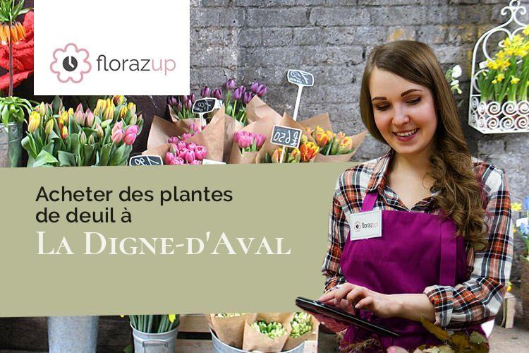 compositions de fleurs pour des funérailles à La Digne-d'Aval (Aude/11300)