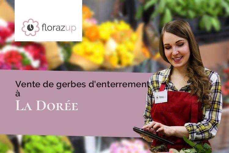 coupes de fleurs pour des obsèques à La Dorée (Mayenne/53190)