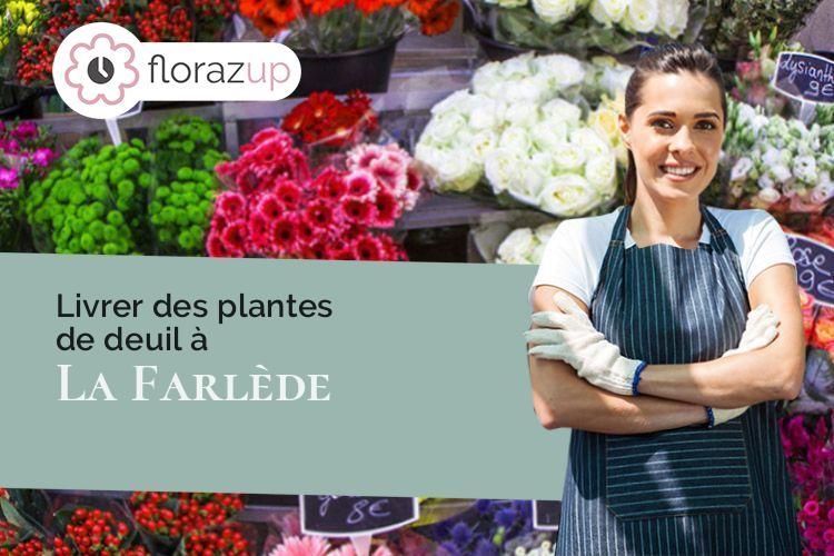 créations de fleurs pour un deuil à La Farlède (Var/83210)