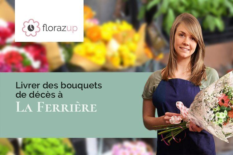 compositions de fleurs pour une crémation à La Ferrière (Isère/38580)