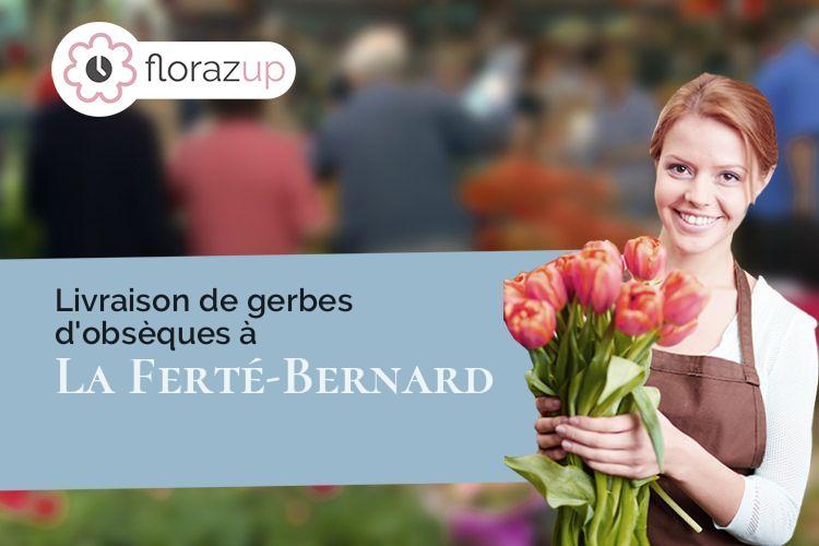 créations de fleurs pour une crémation à La Ferté-Bernard (Sarthe/72400)