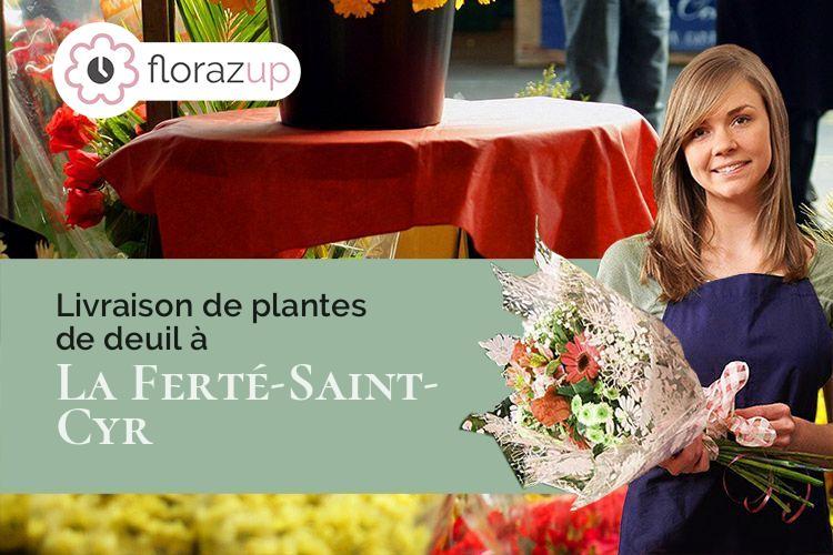 créations de fleurs pour un enterrement à La Ferté-Saint-Cyr (Loir-et-Cher/41220)