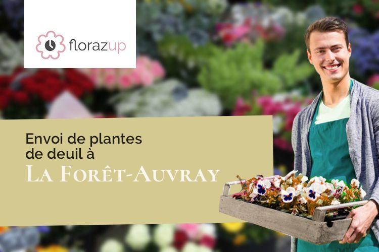 bouquets de fleurs pour des obsèques à La Forêt-Auvray (Orne/61210)