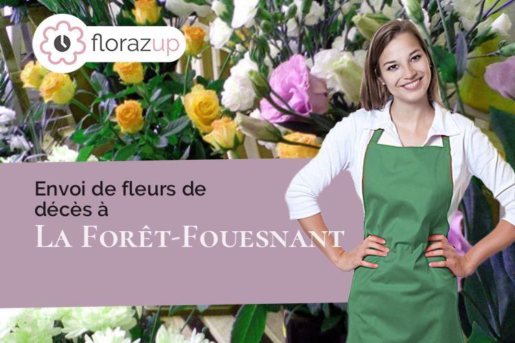 coupes de fleurs pour des funérailles à La Forêt-Fouesnant (Finistère/29940)