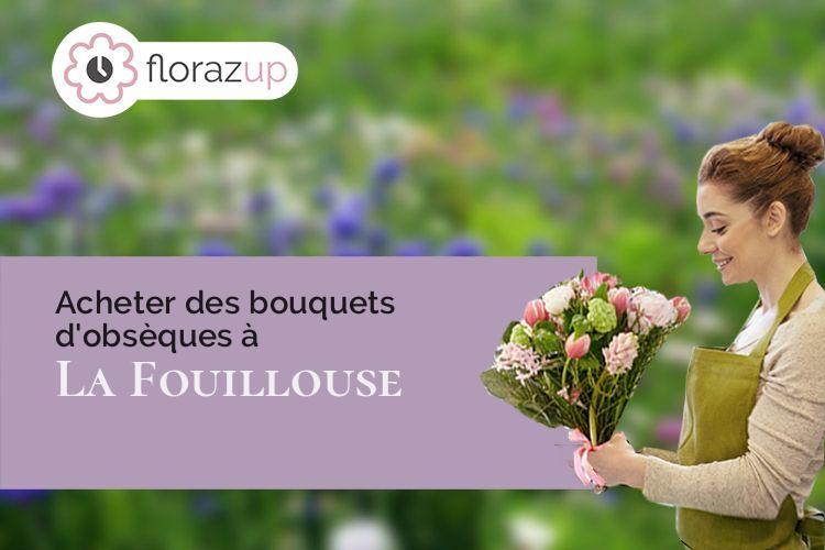 gerbes de fleurs pour un deuil à La Fouillouse (Loire/42480)