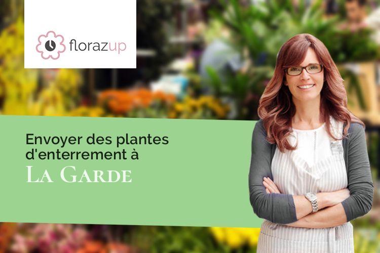 coupes de fleurs pour un enterrement à La Garde (Isère/38520)