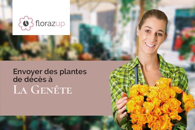 compositions florales pour des funérailles à La Genête (Saône-et-Loire/71290)