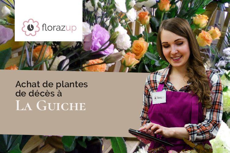 compositions florales pour un enterrement à La Guiche (Saône-et-Loire/71220)