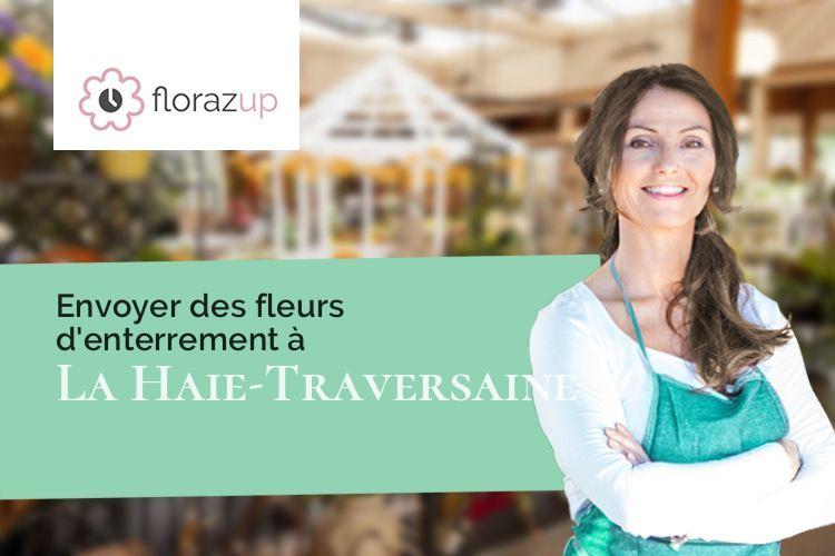 créations florales pour un décès à La Haie-Traversaine (Mayenne/53300)