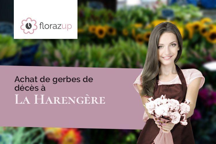 fleurs deuil pour un deuil à La Harengère (Eure/27370)