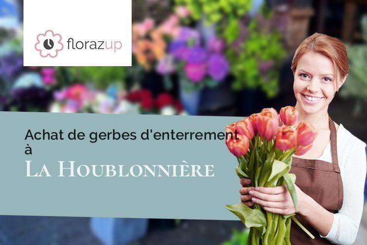 créations florales pour un enterrement à La Houblonnière (Calvados/14340)
