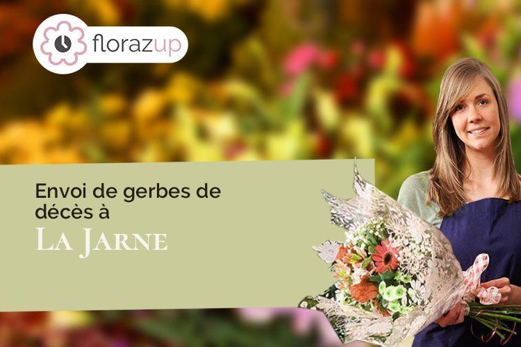 coupes de fleurs pour des funérailles à La Jarne (Charente-Maritime/17220)