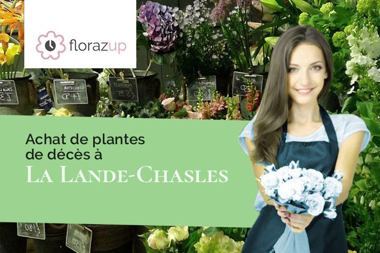 plantes pour des obsèques à La Lande-Chasles (Maine-et-Loire/49150)