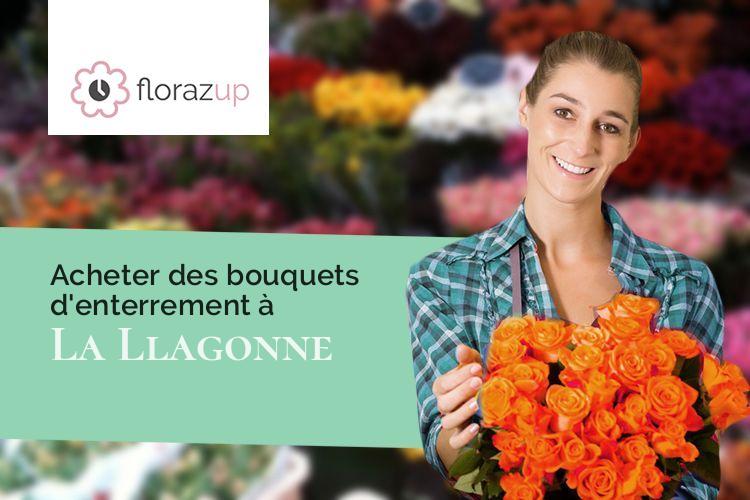 créations florales pour des funérailles à La Llagonne (Pyrénées-Orientales/66210)