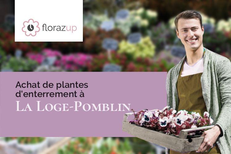 bouquets de fleurs pour un enterrement à La Loge-Pomblin (Aube/10210)