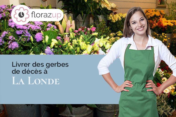 créations florales pour des funérailles à La Londe (Seine-Maritime/76500)