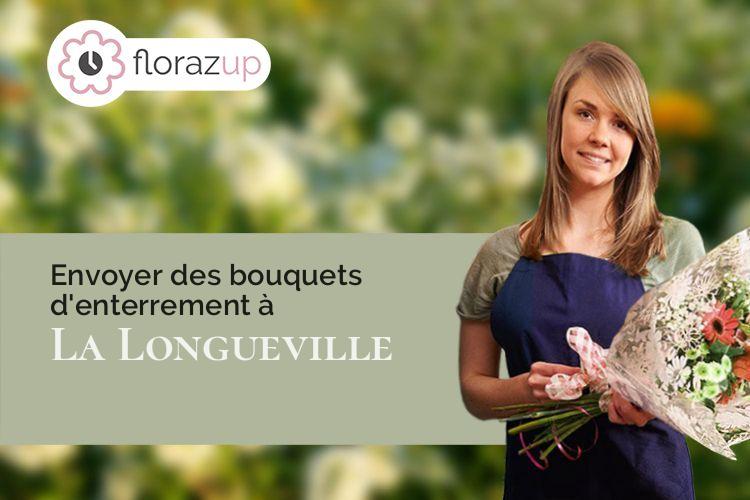 couronnes de fleurs pour un décès à La Longueville (Nord/59570)