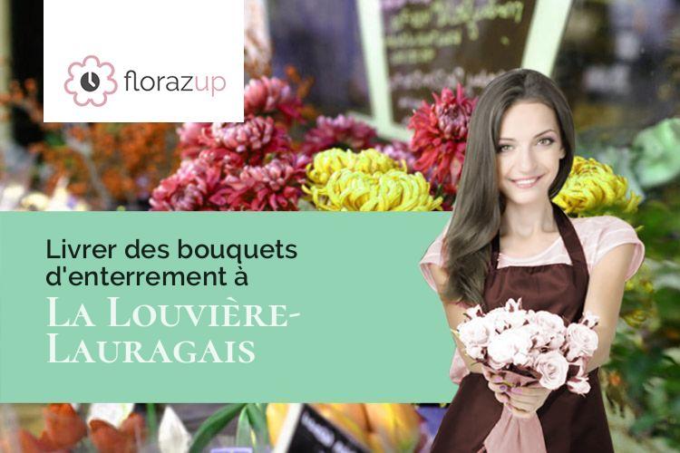 compositions florales pour une crémation à La Louvière-Lauragais (Aude/11410)