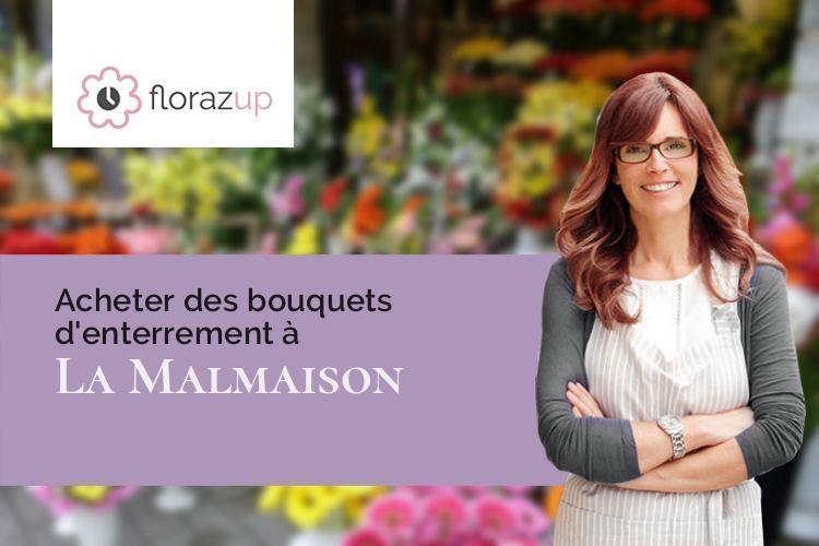 créations florales pour des funérailles à La Malmaison (Aisne/02190)