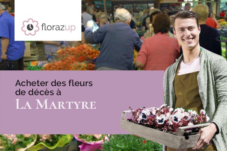plantes pour un décès à La Martyre (Finistère/29800)