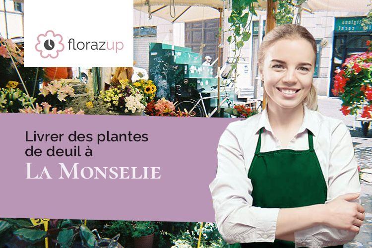 créations de fleurs pour des funérailles à La Monselie (Cantal/15240)