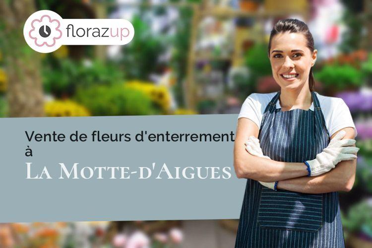 plantes pour un deuil à La Motte-d'Aigues (Vaucluse/84240)