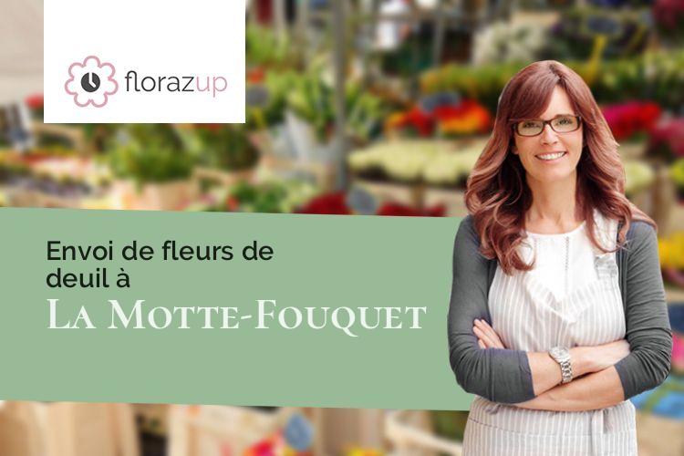 gerbes de fleurs pour un décès à La Motte-Fouquet (Orne/61600)