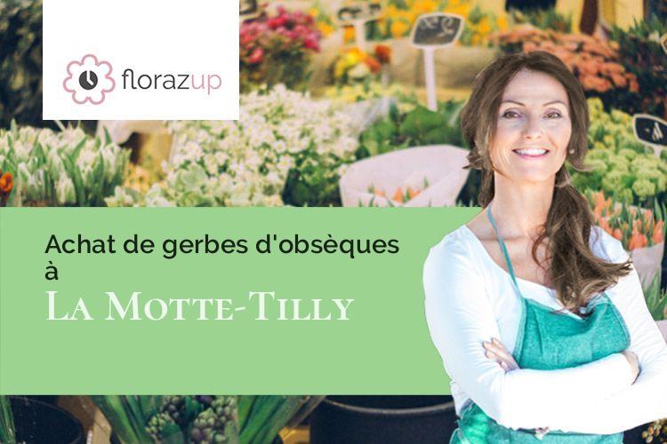 créations florales pour une crémation à La Motte-Tilly (Aube/10400)