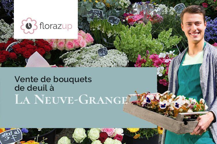 couronnes florales pour des obsèques à La Neuve-Grange (Eure/27150)