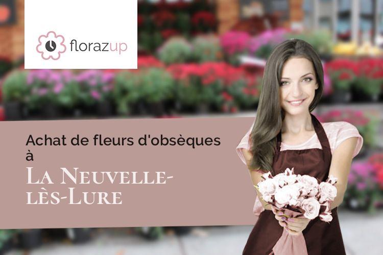 compositions florales pour des obsèques à La Neuvelle-lès-Lure (Haute-Saône/70200)