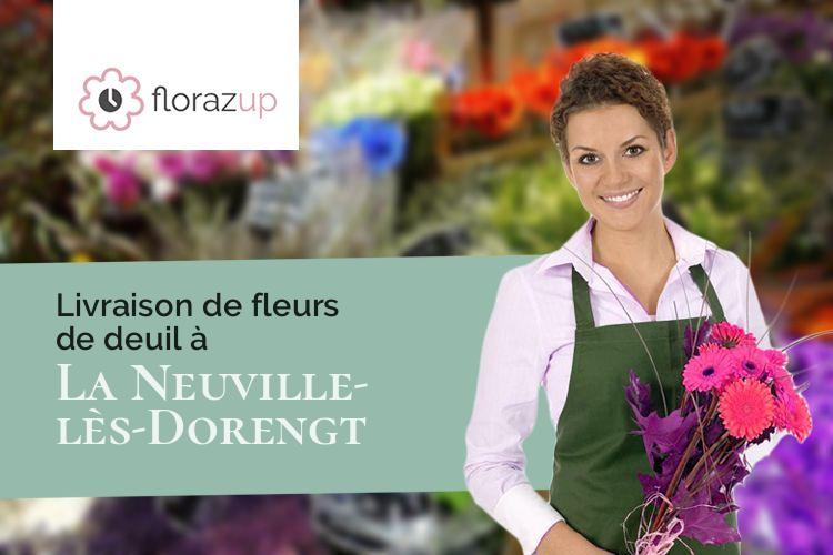 bouquets de fleurs pour un deuil à La Neuville-lès-Dorengt (Aisne/02450)