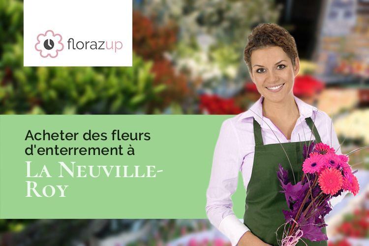 créations florales pour un décès à La Neuville-Roy (Oise/60190)