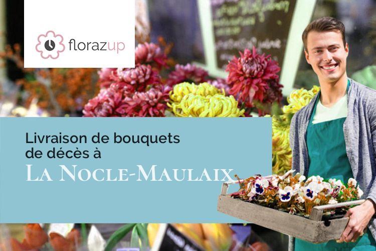 gerbes de fleurs pour une crémation à La Nocle-Maulaix (Nièvre/58250)