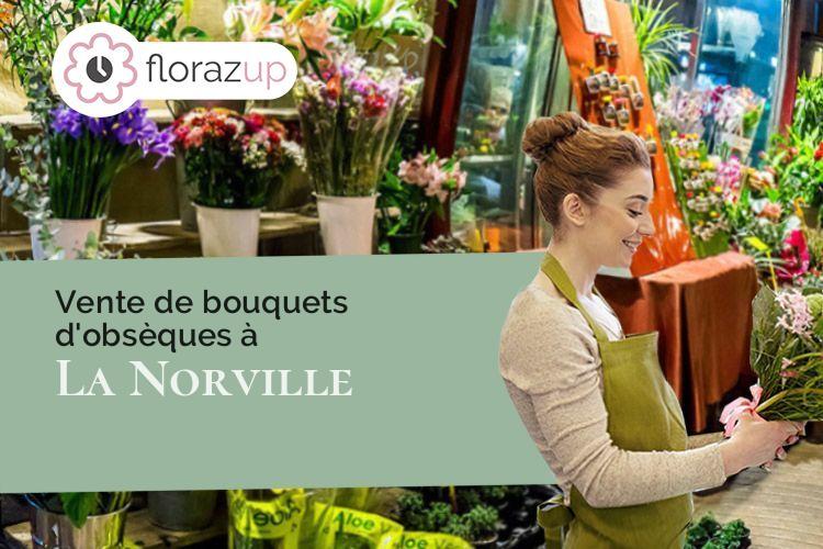 croix de fleurs pour un décès à La Norville (Essonne/91290)