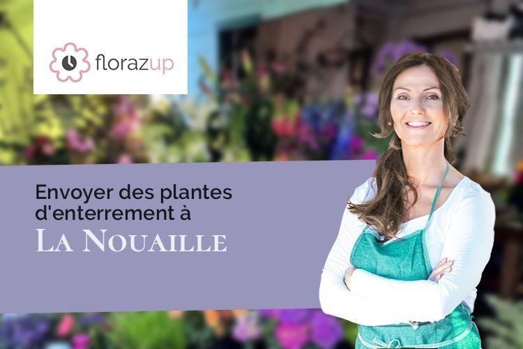 couronnes de fleurs pour un deuil à La Nouaille (Creuse/23500)