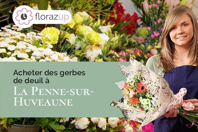 bouquets de fleurs pour un décès à La Penne-sur-Huveaune (Bouches-du-Rhône/13821)