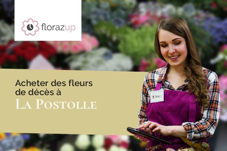 créations de fleurs pour un deuil à La Postolle (Yonne/89260)