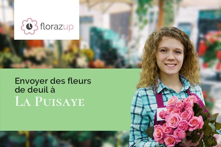 compositions de fleurs pour un enterrement à La Puisaye (Eure-et-Loir/28250)