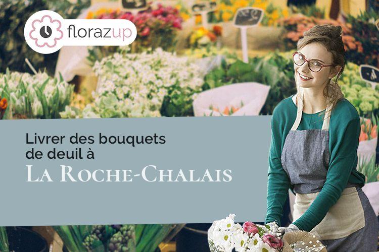 créations de fleurs pour un deuil à La Roche-Chalais (Dordogne/24490)