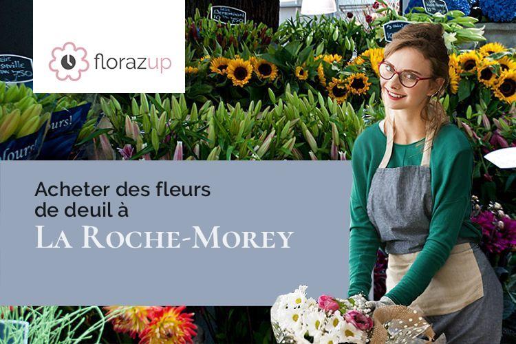 couronnes florales pour une crémation à La Roche-Morey (Haute-Saône/70120)