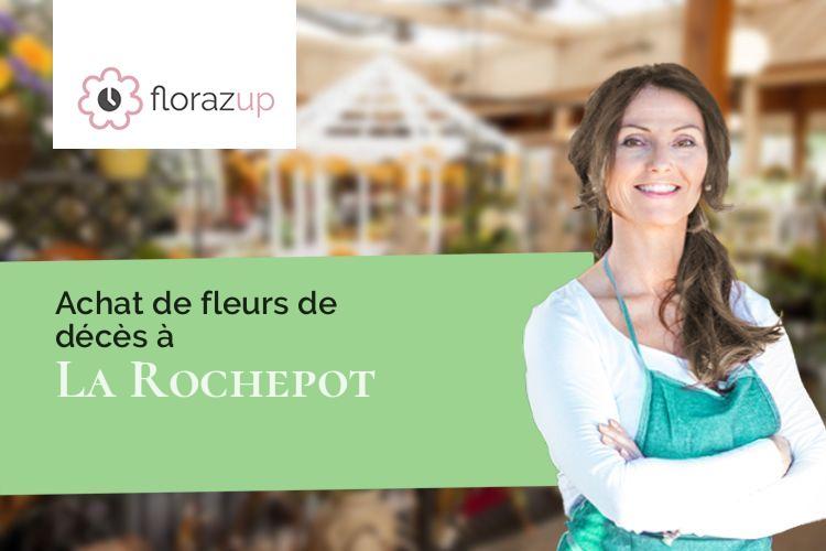 créations de fleurs pour un enterrement à La Rochepot (Côte-d'Or/21340)