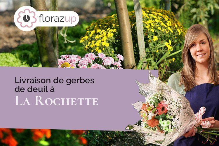 couronnes de fleurs pour une crémation à La Rochette (Seine-et-Marne/77000)